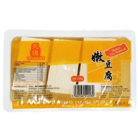 Goldenrod TOFUKING Medium Firm Beancurd (Tofu)
