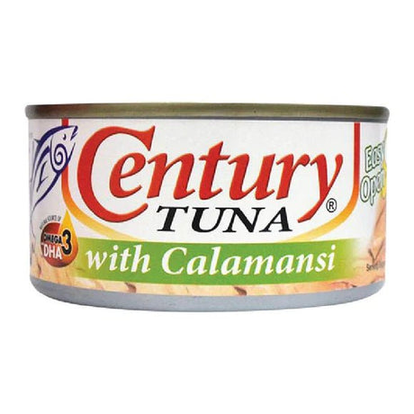 Light Gray CENTURY Tuna Flakes Calamansi Flavour 180g