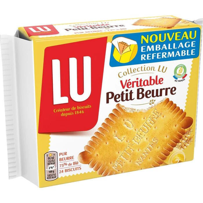 Beige LU Veritable Petit Beurre 200g