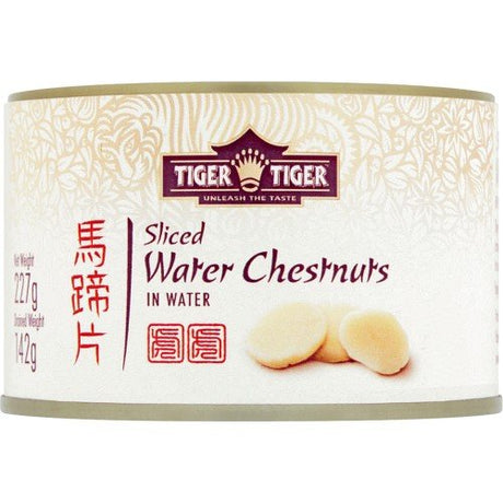 Antique White TIGER TIGER Water Chestnuts Sliced In Water 227g