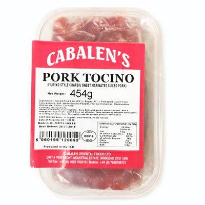 Antique White CABALEN'S Pork Tocino 454g