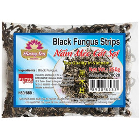 Light Gray HUONG SEN Black Fungus Strips Nam Meo Cat Soi 250g