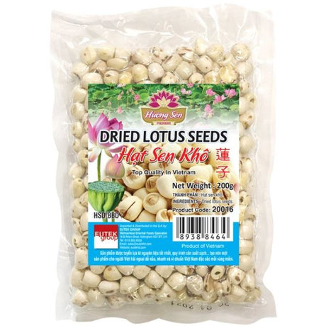 Light Gray HUONG SEN Dried Lotus Seeds Hat Sen Kho 200g