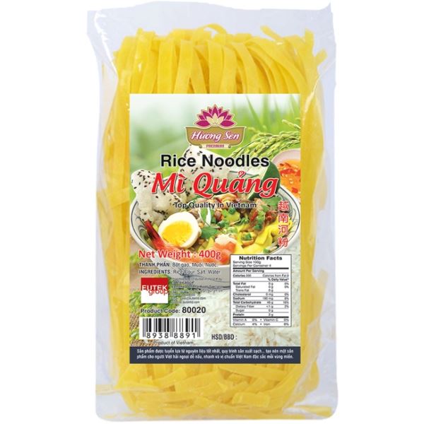 HUONG SEN Rice Noodles Mi Quang 400g – HuongViet Asian Supermarket