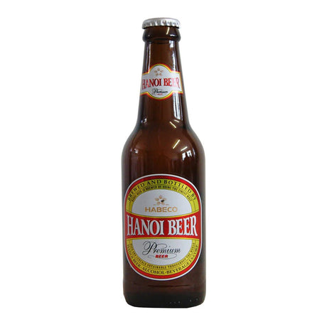 Dark Slate Gray HANOI BEER Premium Vietnamese Beer 330ml 4.9% Alc