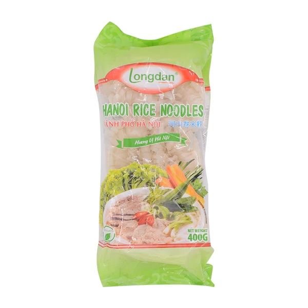 Tan LONGDAN Hanoi Rice Noodles Roll Banh Pho Cuon Ha Noi 400g