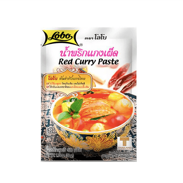 Light Gray LOBO Red Curry Paste 50g