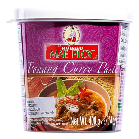 Maroon MAE PLOY Panang Curry Paste 400g