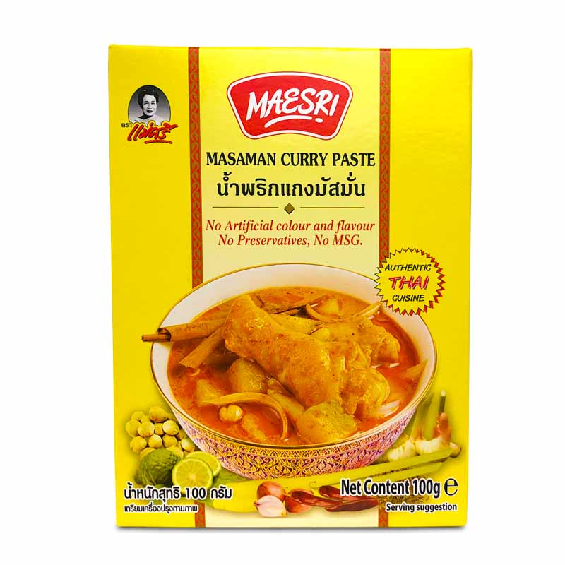 Gold MAESRI Masaman Curry Paste 100g