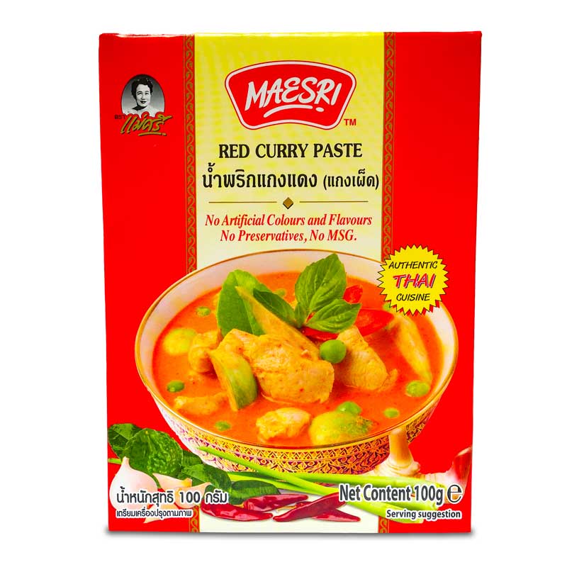 Red MAESRI Red Curry Paste 100g