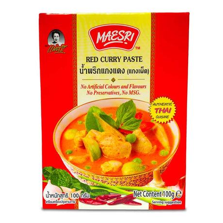 Red MAESRI Red Curry Paste 100g
