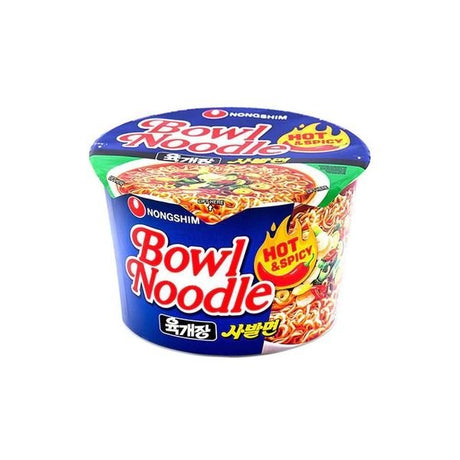 Dark Slate Blue NONGSHIM Hot & Spicy Bowl Noodle 100g