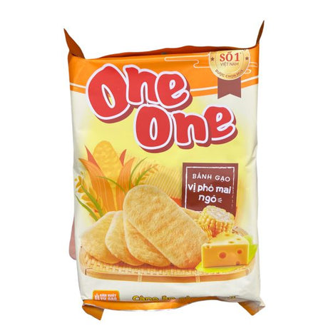 Sandy Brown ONE ONE Banh Gao Vi Pho Mai Ngo 118g