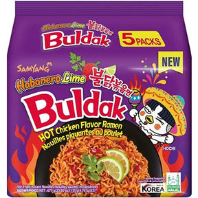 Dim Gray SAMYANG Buldak Hot Chicken Flavour Ramen - Habanero 5PKS