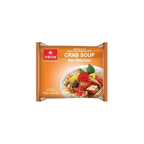 Sandy Brown VIFON Instant Rice Vermicelli - Crab Soup 80g