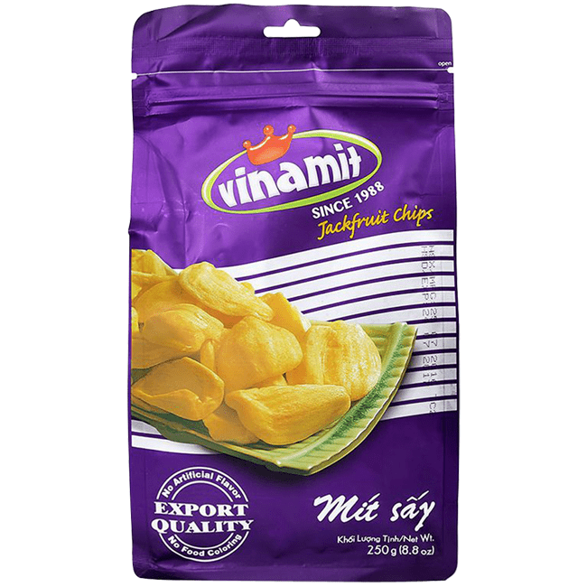 Dark Slate Blue VINAMIT Jackfruit Chips Mit Say 250g