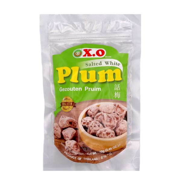 Light Gray X.O Salted White Plum 70g