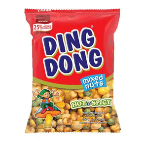 Chocolate DING DONG Mixed Nuts Hot & Spicy 100g
