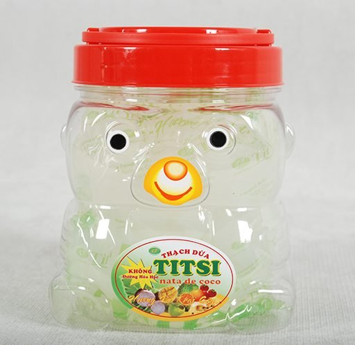 Thạch dừa hủ gấu 550g