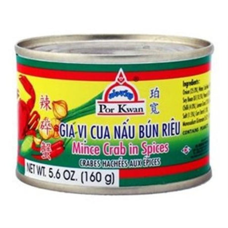 Gray POR KWAN Mince Crab In Spices 160g