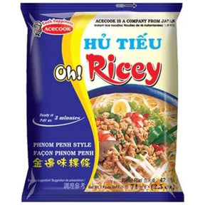 Midnight Blue ACECOOK OH! RICEY Instant Rice Noodles Phnom Penh Style 71g