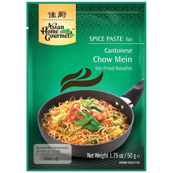 Sea Green ASAIN HOME GOURMET Spice Paste For Cantonese Chow Mein 50g