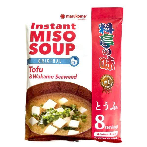 MARUKOME Instant Miso Soup With Tofu & Wakame Seaweed 152g