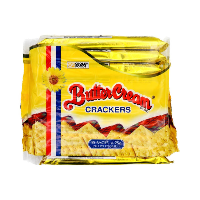 Goldenrod CROLEY FOODS Butter Cream Crackers 10x25g