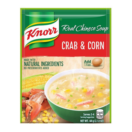 Sea Green KNORR Crab & Sweet Corn Soup Mix 55g