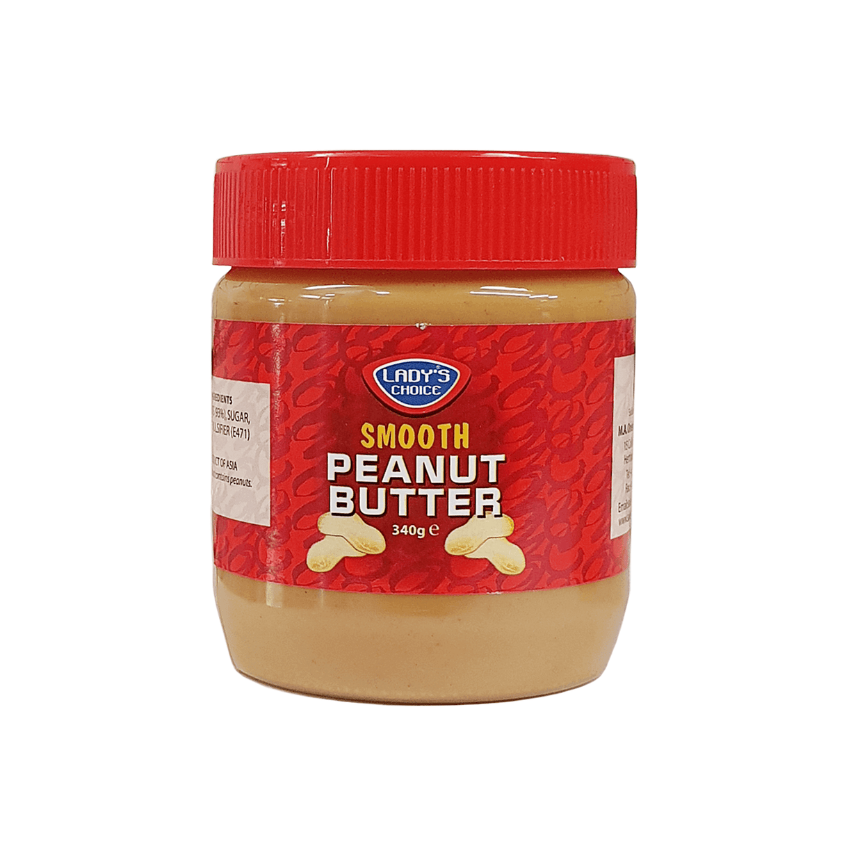 LADY'S CHOICE Smooth Peanut Butter 340g