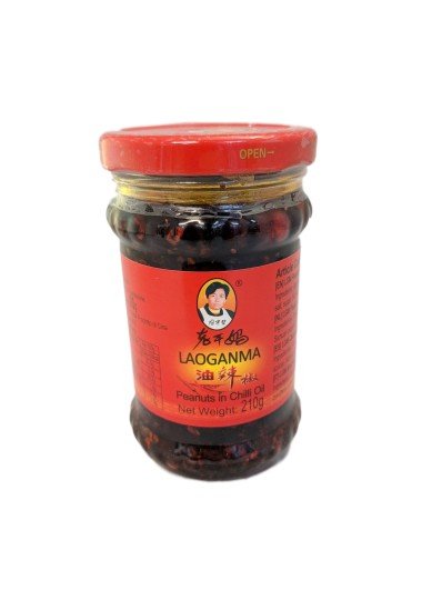 LAOGANMA Peanuts In Chilli Oil 210g