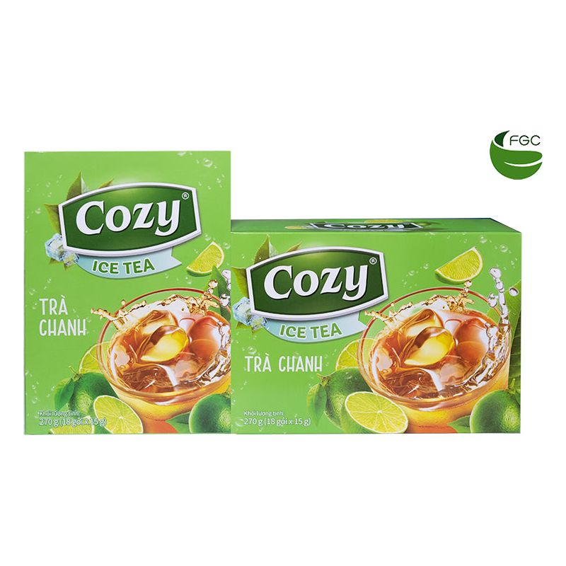［t.e.a］ COZY Lime Ice Tea Tra Chanh 240g – HuongViet Asian Supermarket