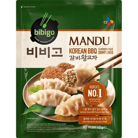 Dark Green BIBIGO Korean BBQ Beef Dumplings