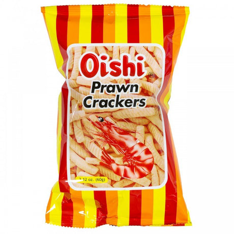 Sandy Brown OISHI Prawn Crackers Original 60g