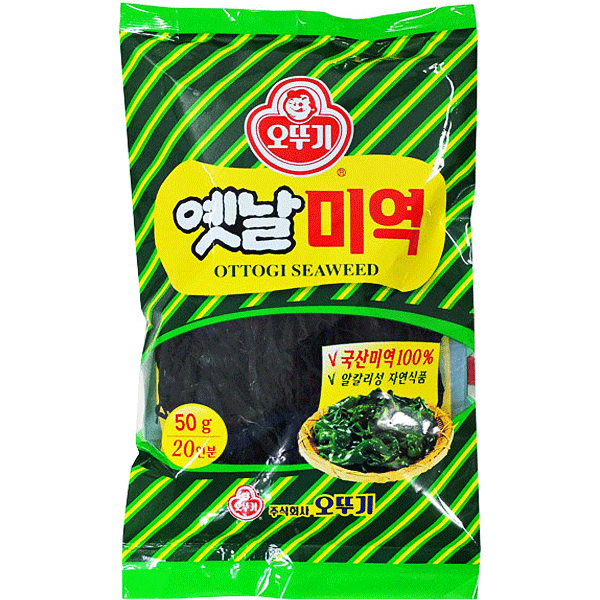 Dark Slate Gray OTTOGI Dried Seaweedcut 50g