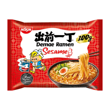 Firebrick NISSIN Demae Ramen - Sesame Flavour 100g