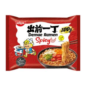 Firebrick NISSIN Demae Ramen - Spicy Flavour 100g