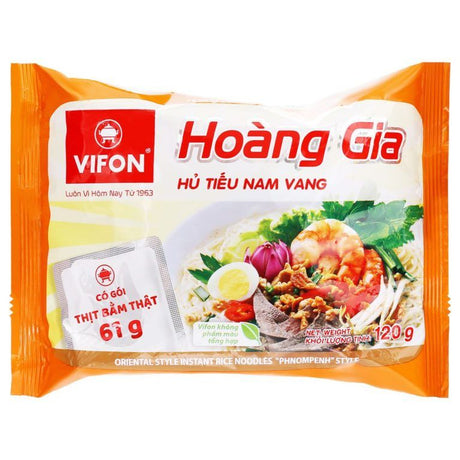 Antique White VIFON HOANG GIA Instant Noodles (Phnompenh) Style 120g