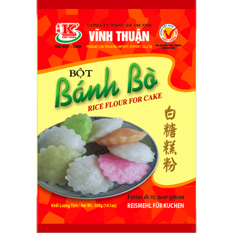 Red VINH THUAN Rice Flour for Cake Bot Banh Bo 400g